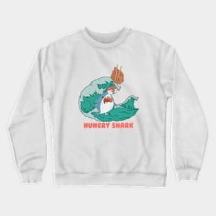 Hungry Shark Crewneck Sweatshirt